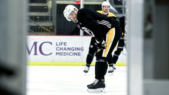 Practice report: Rust skates, Crosby getting closer taken in Cranberry, Pa. (Penguins)